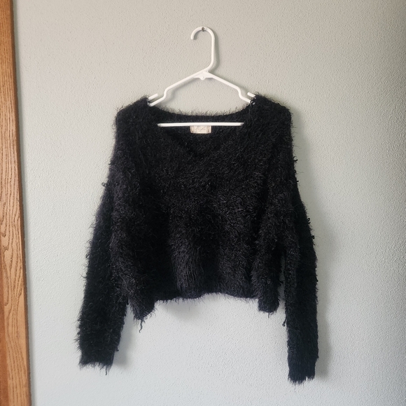 Altar'd State Crop Top Sweater - Picture 1 of 8